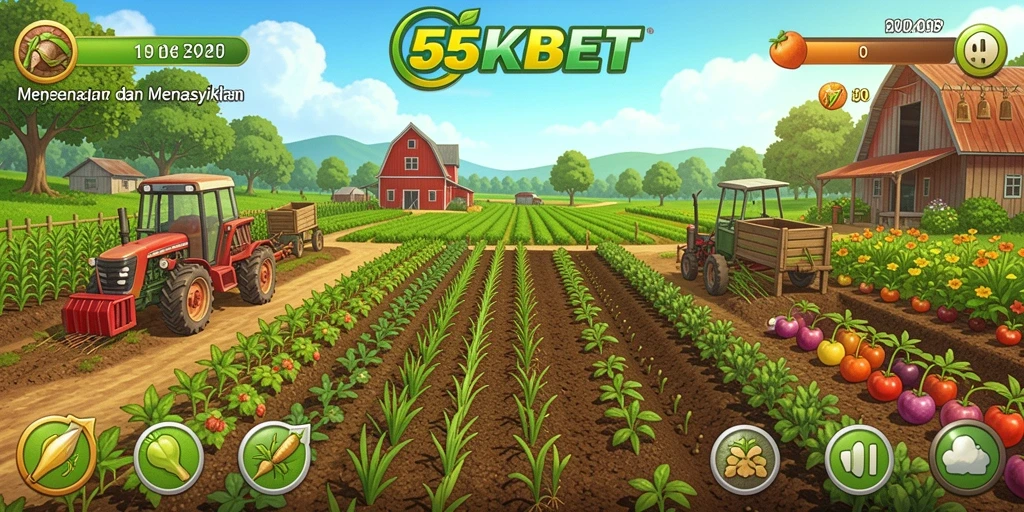 Tampilan gameplay 55KBET yang menakjubkan dan menarik perhatian.