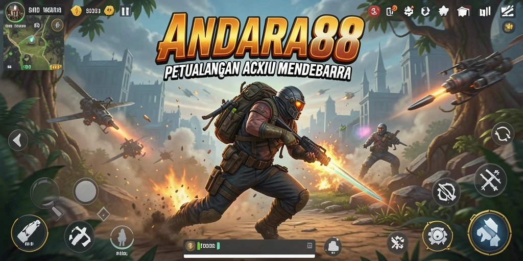 Tampilan strategis dari gameplay ANDARA88 yang mendebarkan.