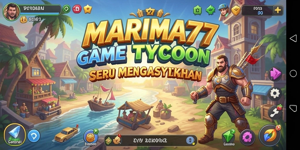 Tampilan layar permainan Tycoon yang seru dan interaktif.